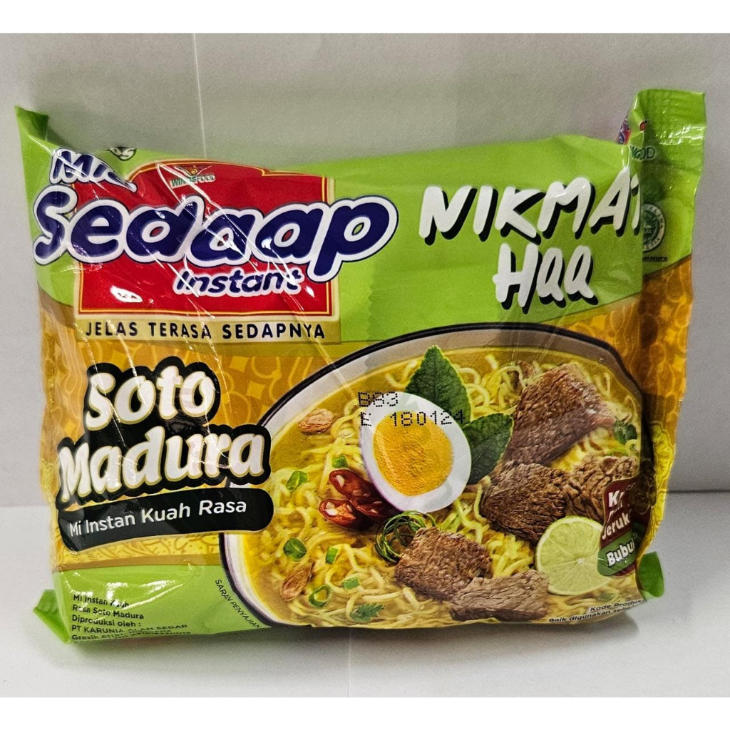 Sedaap Mi Instan Kuah Soto Madura 82 gram