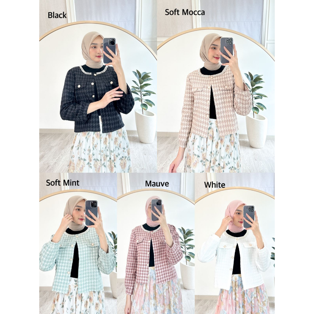 Artemis Fashion~ IMPORT GENIA BASIC / CALVINA BASIC / KIARA BASIC / JODIE BASIC/ ARIEL CARDY TOP/JOANNA BASIC  (LD 120, LD BESAR), RUBY CULLOTE // Atasan Import kemeja, cek caption.