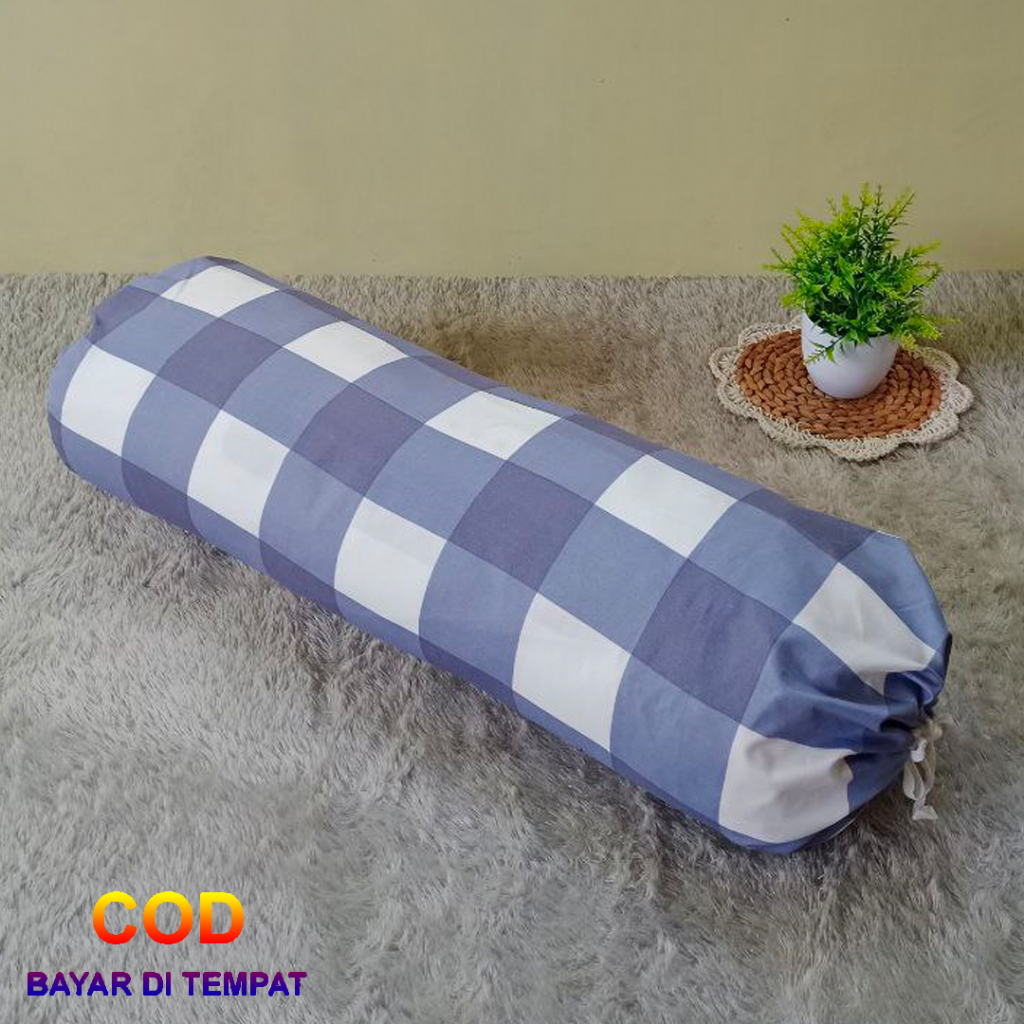 ✅COD Sarung Bantal Guling Panjang 35x95 Cm Kain Katun Aneka Motif Dekorasi Kamar Aesthetic Perlengkapan Rumah