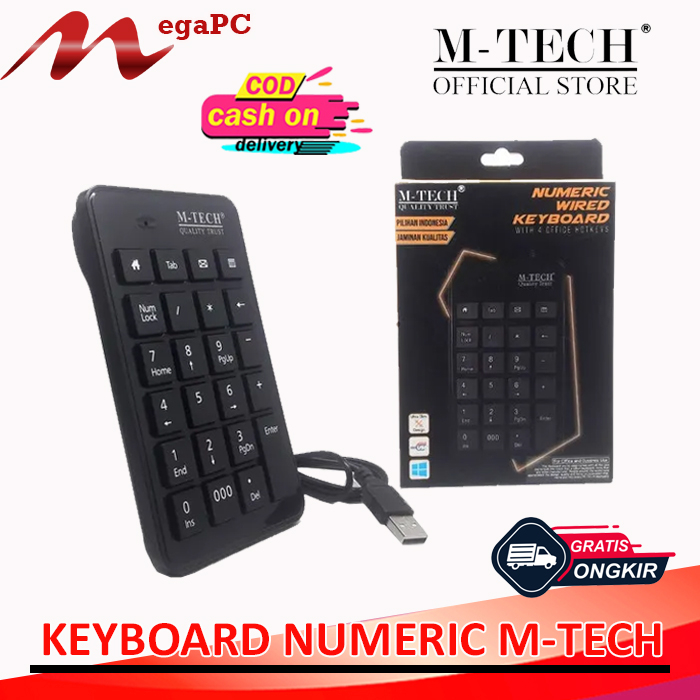 Keyboard Numeric USB M-tech
