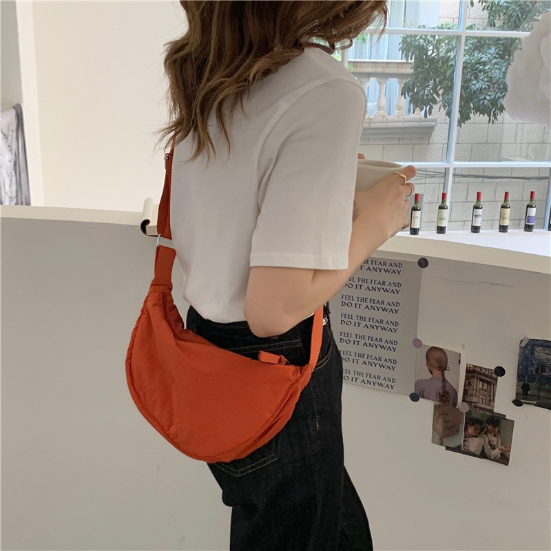 Korean Sling Bag Tas Parasut Uniqlo Aesthetic Korea