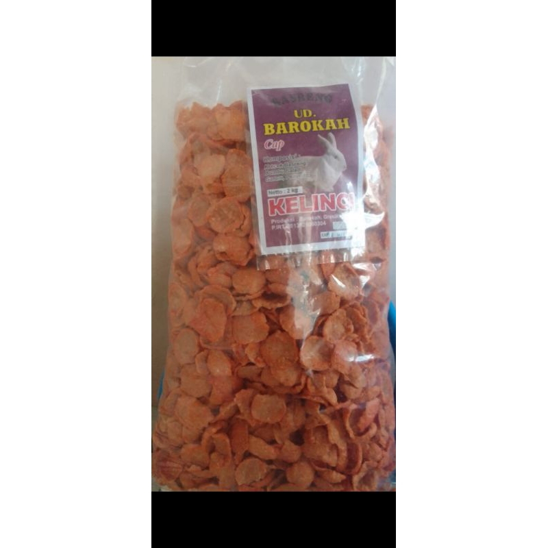 

Basreng Pedas Balado 2kg