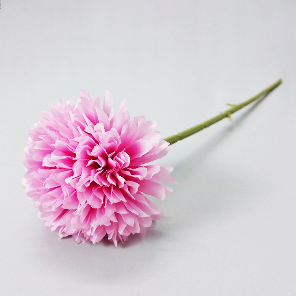 Bunga Dandelion Plastik Bunga Hias Palsu Dekorasi Pesta Artificial Flower PomPom Mum Satu7an PBP121