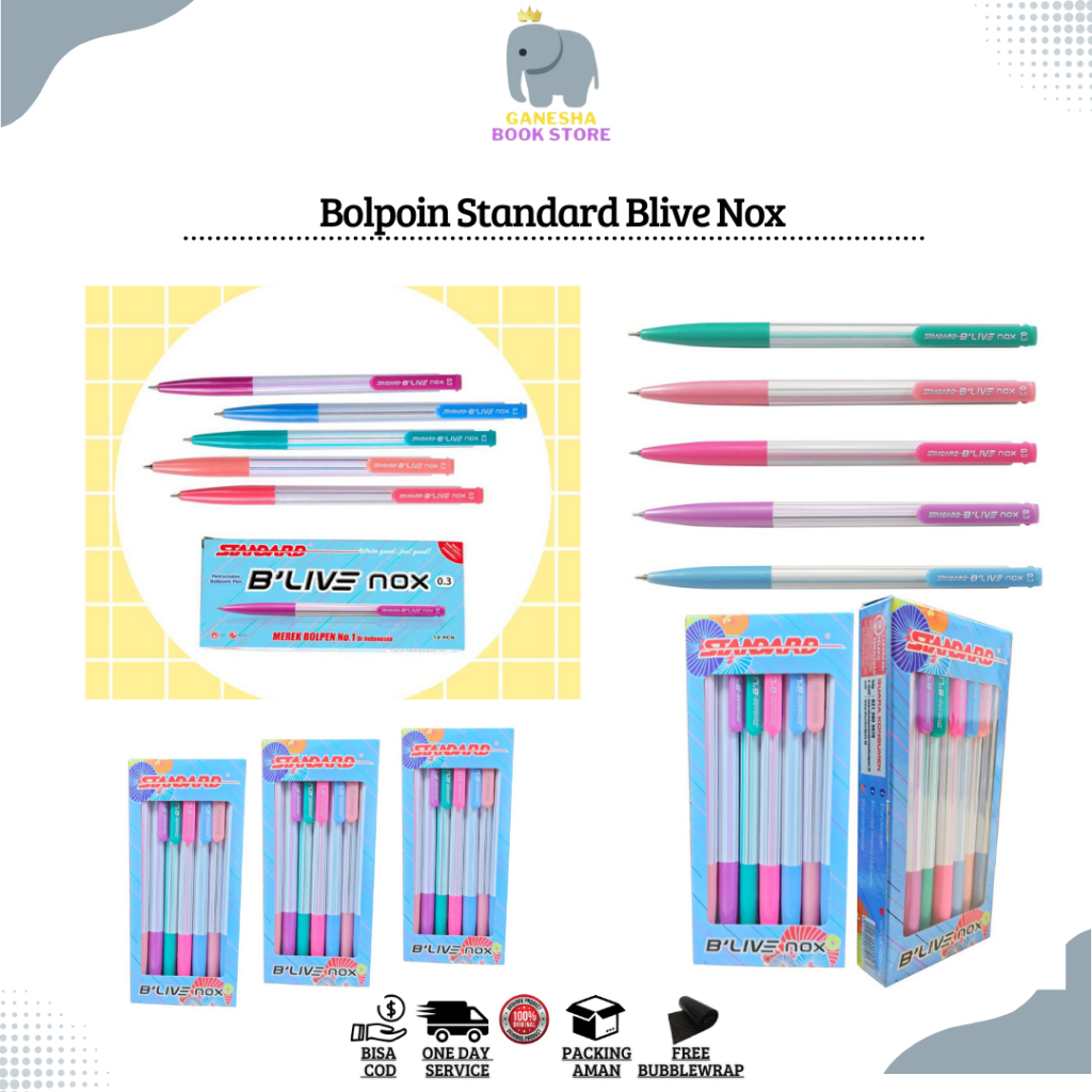 

Bolpoin Standard Blive Nox Garis