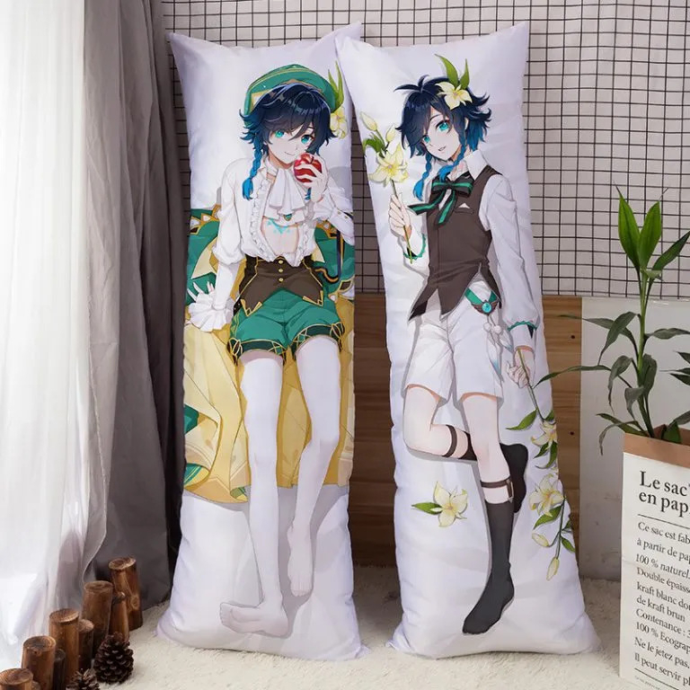 Dakimakura Bantal Anime Desain Sesuka Hati, Full Body Pillow