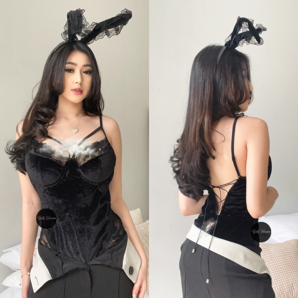 Veronica Sexy Bodysuit Import [ Girlsheaven_id ]