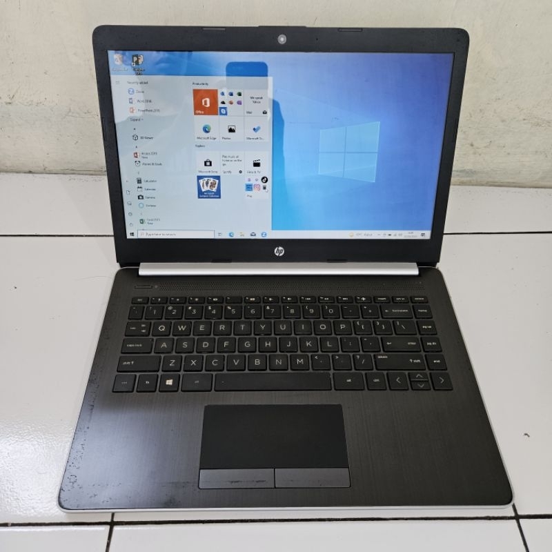 Jual Laptop HP AMD A4-9125 RAM 4 DDR4 SSD 256 GB Termurah dengan spek Lumayan