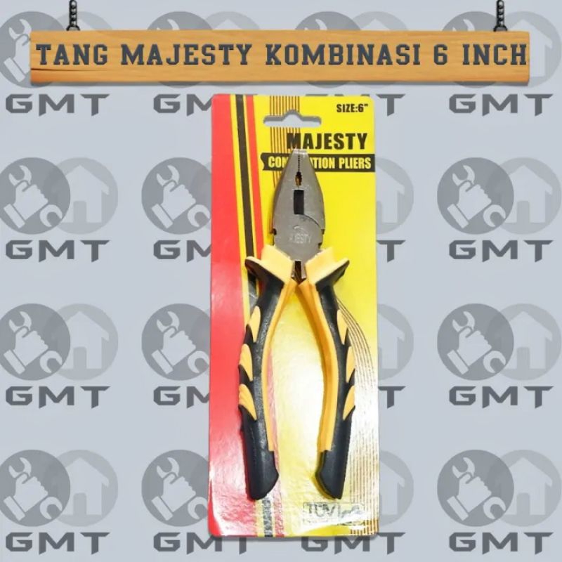 Tang Kombinasi 6 inch MAJESTY buat potong dan jepit