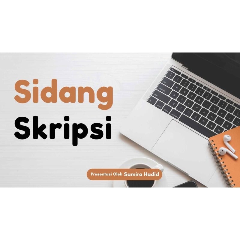 Template PPT keren untuk sidang skripsi/tesis/desertasi
