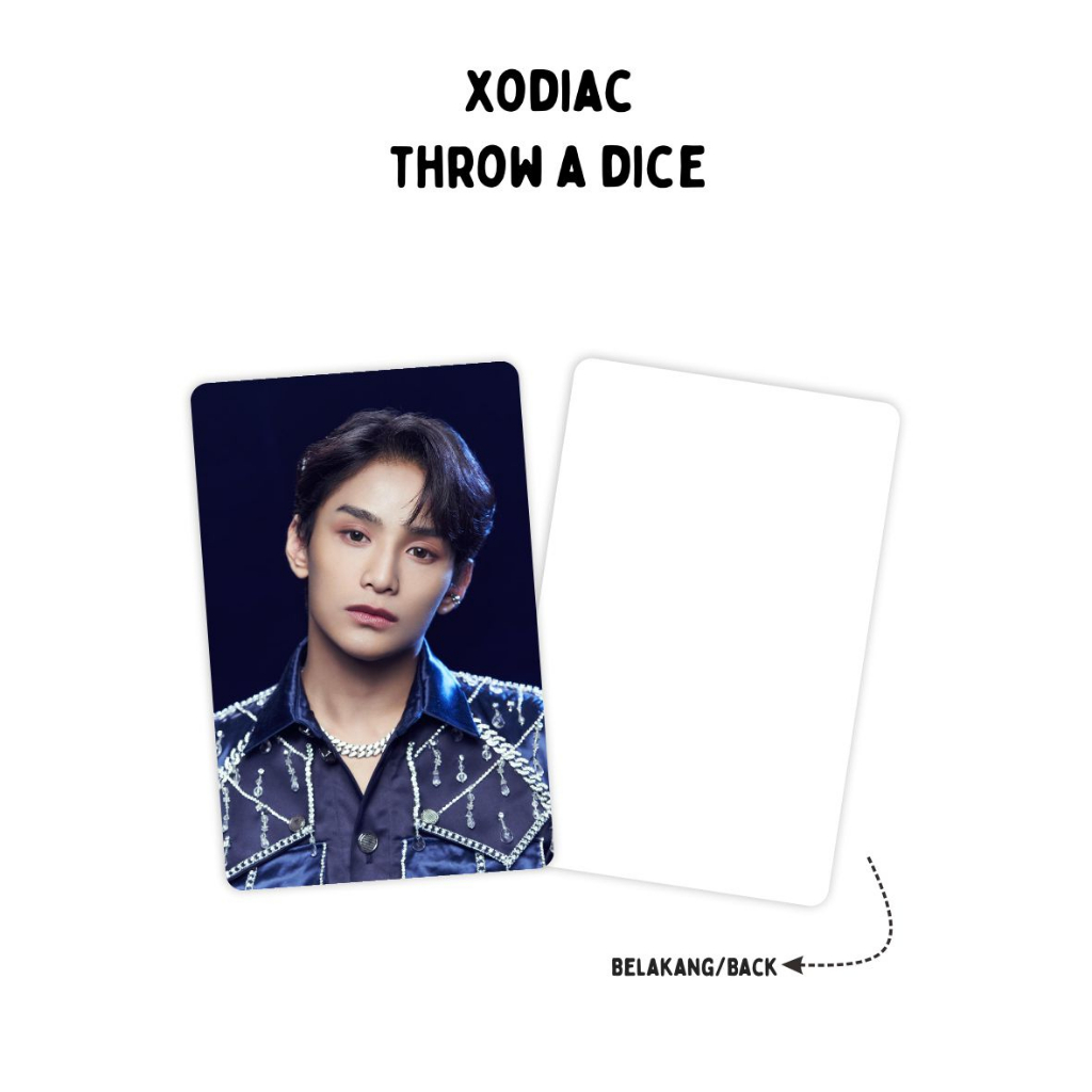 [1 SISI] Photocard Xodiac Throw a Dice Isi 27 pcs Unofficial