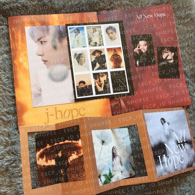 READY Sharing 8 Photo-folio Me , My Self , And Jhope BTS - All New Hope | Photofolio