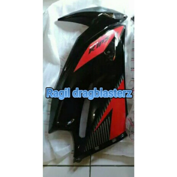 {Bekas} fairing atas kanan new ninja RR hitam list merah 2014 original Diskon