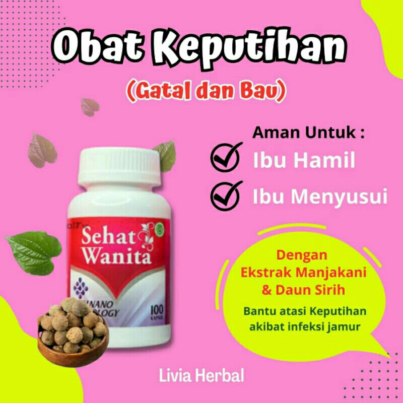[BISA COD] Sehat Wanita - Obat Herbal Keputihan Abnormal Gatal Dan Bau Aman Untuk Ibu Hamil Alami Su