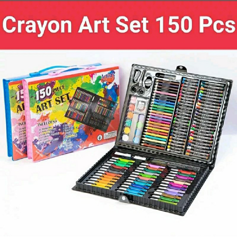 

PROMO CRAYON ART SET PENSIL WARNA SET 150PC