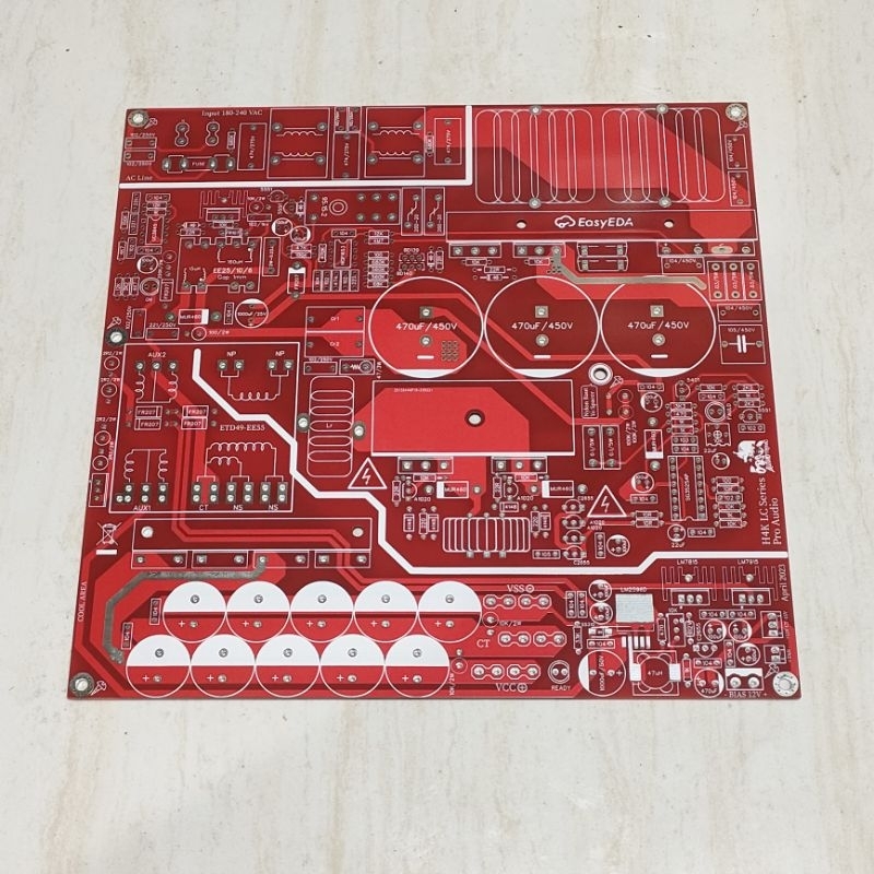 PCB SMPS LC Resonant PFC 4k++ for Audio Power Supply