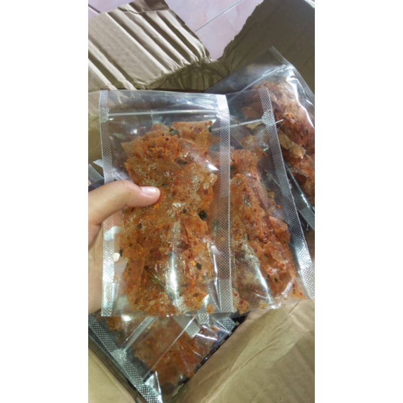 

Keripik kaca pedas daun jeruk