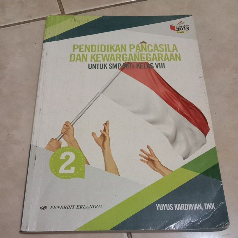 buku ppkn kelas 2 smp