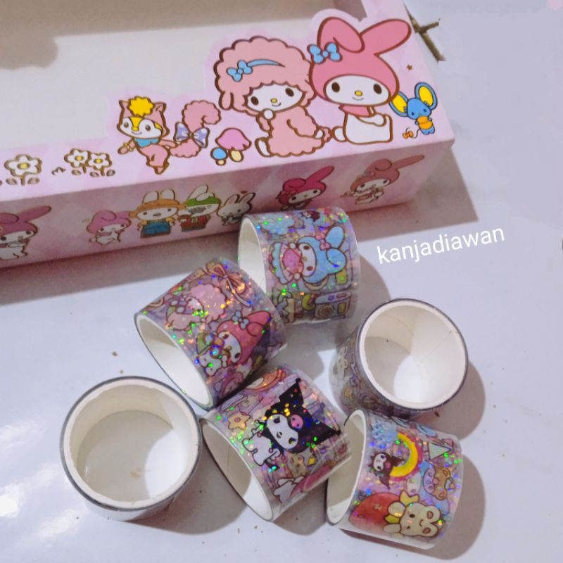 

Isolasi Sanrio Roll Tape Stiker Gulung Sanrio