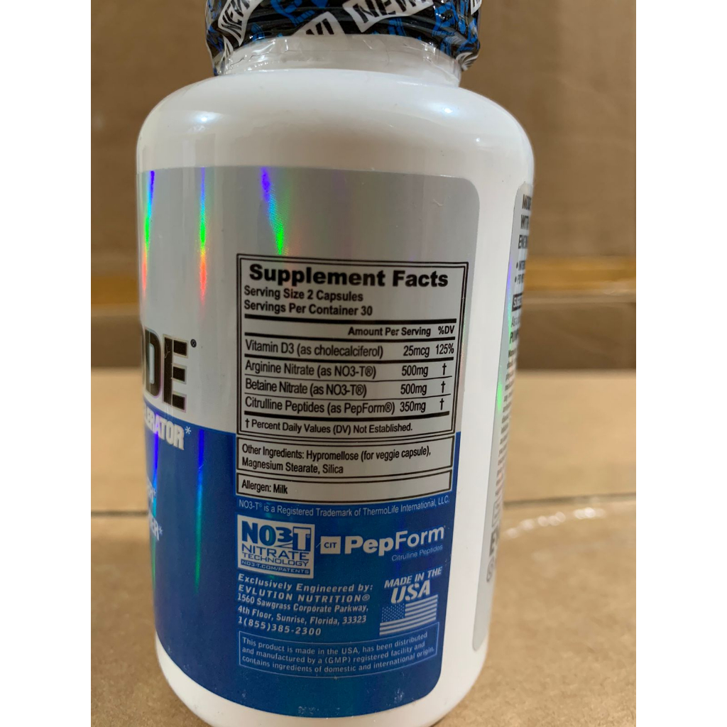 EVL Pump Mode 60 Caps Preworkout Capsule