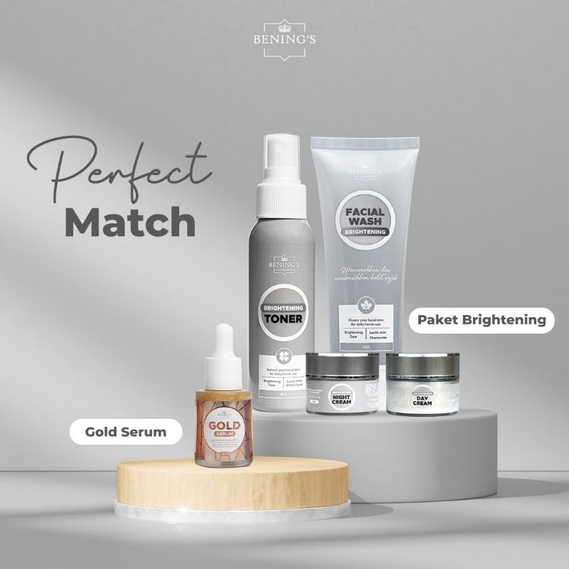 Skinmology Benings Paket 6in1 Lightening Booster Series | Skinmology Official | Bening Skincare