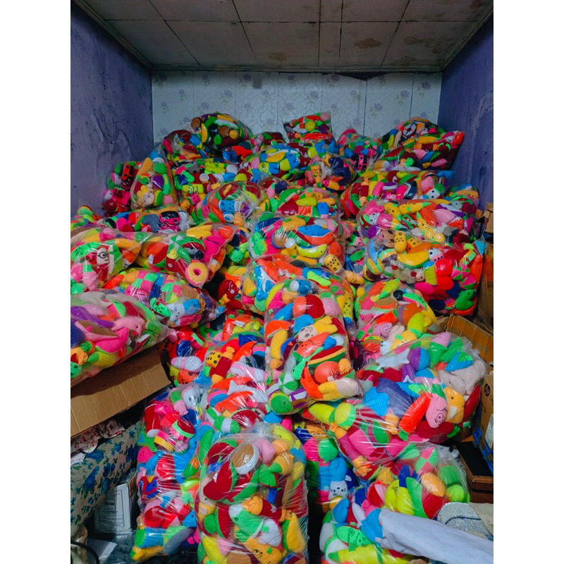 Grosir Boneka mesin capit Termurah isi 100 pcs