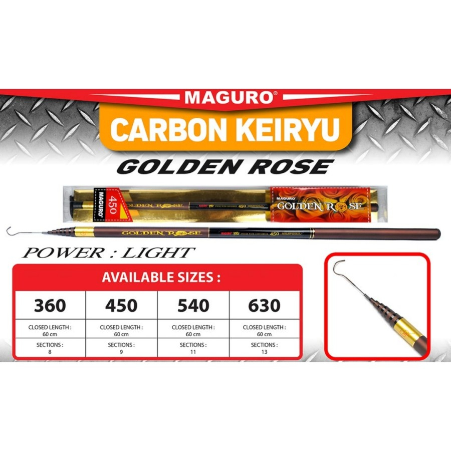 Joran Maguro Golden Rose Tegek/Pole 630