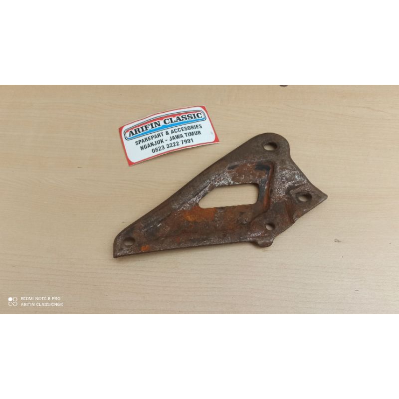 Braket bracket Pangkon knalpot exhaust Honda win 100 original second