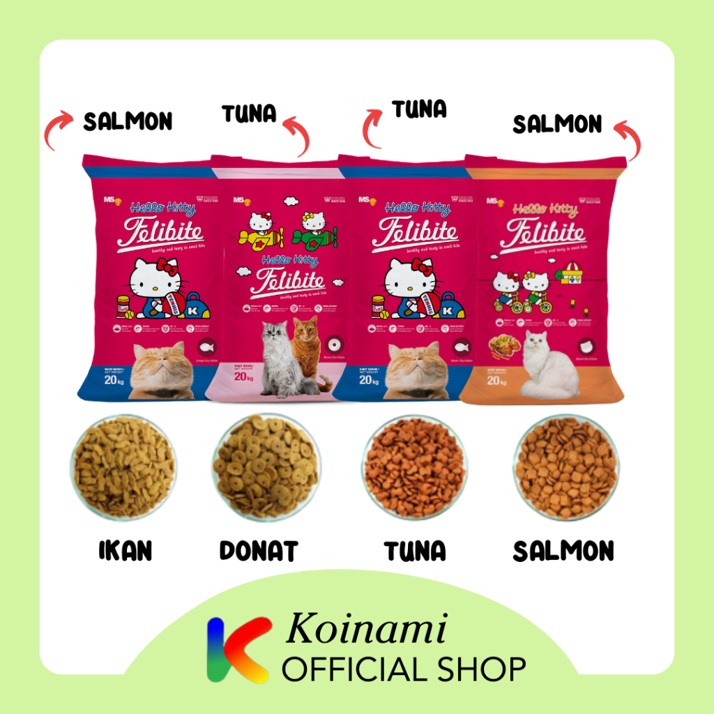 Felibite Cat Food 20 kg / Makanan Kucing / Cat Food