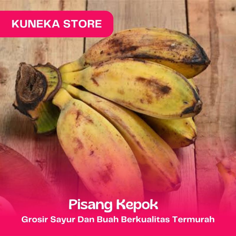 

KUNEKA PISANG KEPOK SEGAR 1 SISIR PROMO MURAH PRODUCT BERKUALITAS FRESH PRODUCT BEST QUALITY BEST PRODUCT GROSIR TERMURAH TERLARIS PRODUK ASLI INDONESIA BEST CHOICE GROSIR TERMURAH