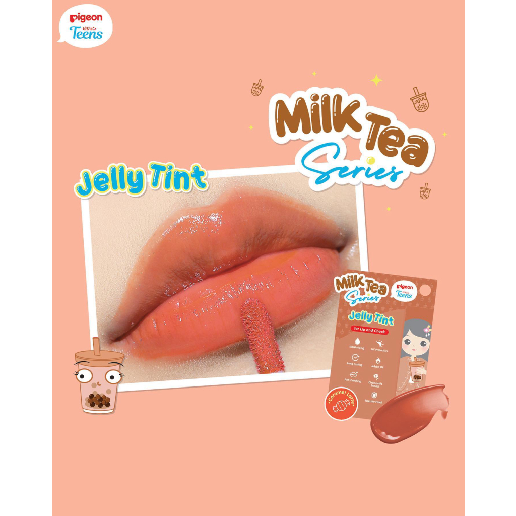 (BPOM+HALAL) PIGEON TEEN LIP JELLY TINT|LIP TINT REMAJA|PELEMBAB BIBIR