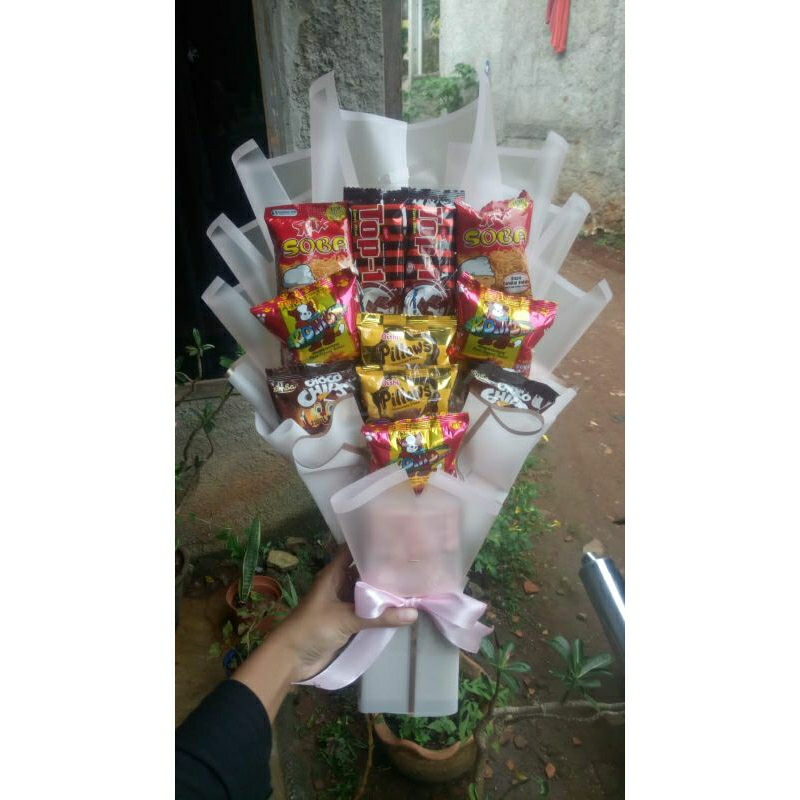 

buquet snack hampers murah