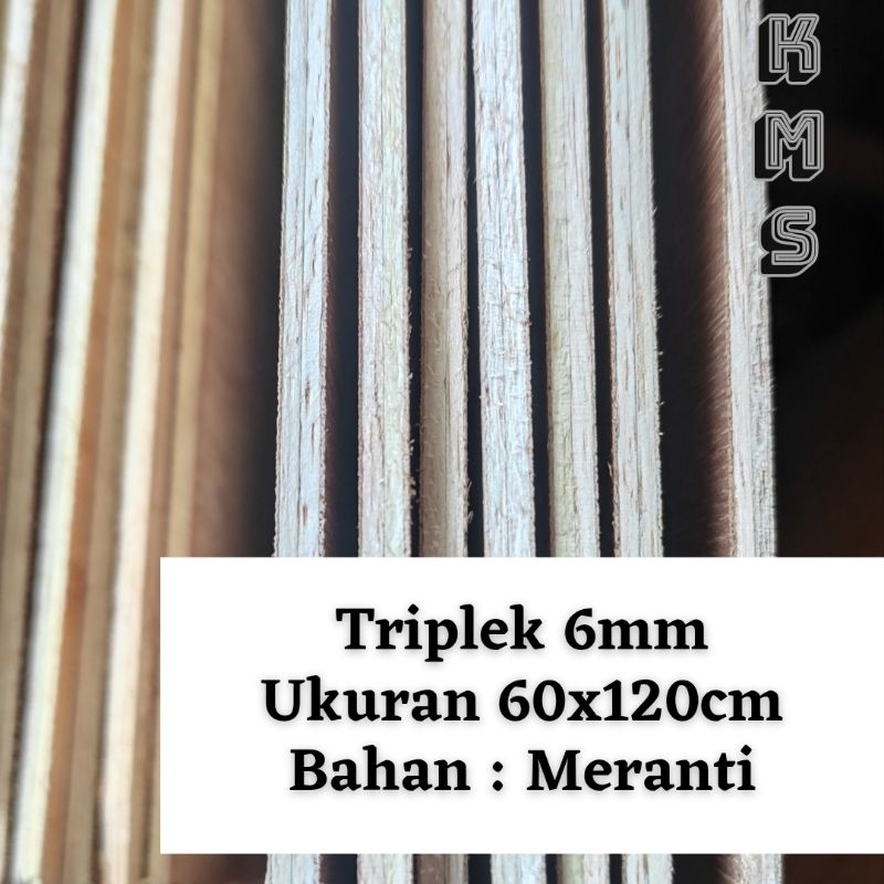 Triplek 60x120cm 6mm