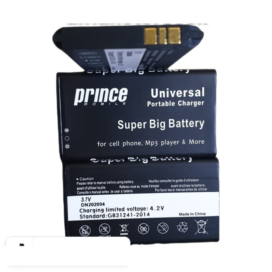 BATRE BATERAI BATTERY PRINCE MOBILE PC 128 VERTU UNIVERSAL ORIGINAL