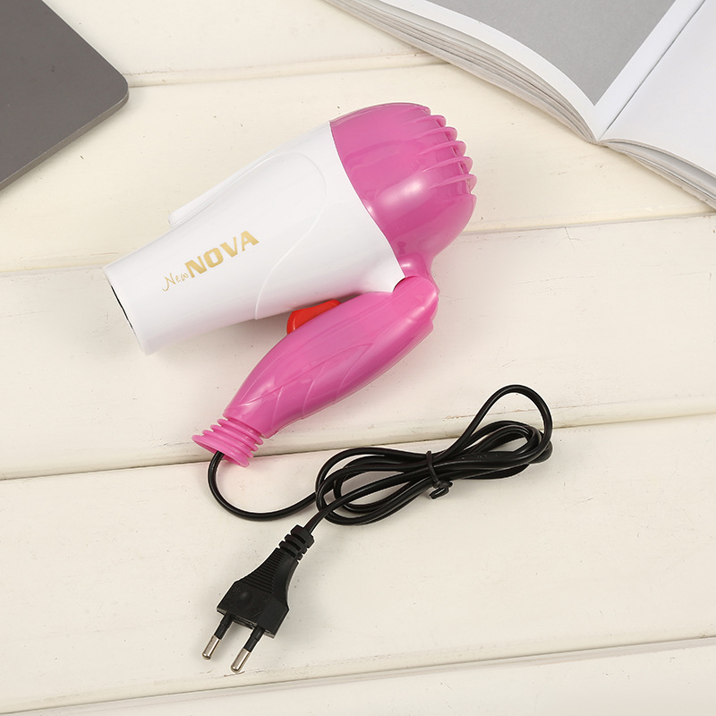 Hair Dryer Mini Lipat Foldable 1000W HairDryer Nova Alat Pengering Rambut Fortable