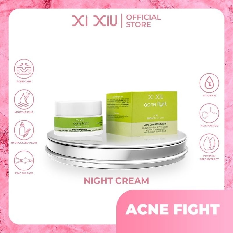 XI XIU Acne Fight Night Cream