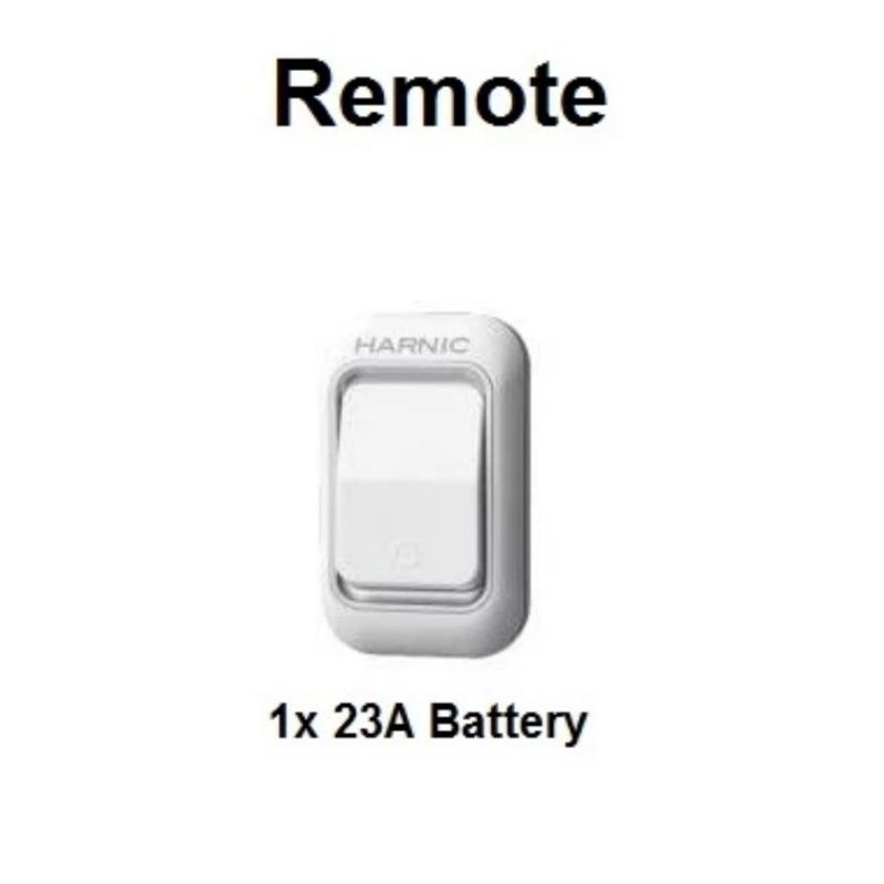 Harnic-Heles D-063K Door bell Wireless Menggunakan Baterai / Bel Pintu