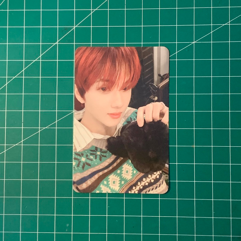 photocard pink christmas jisung pc js