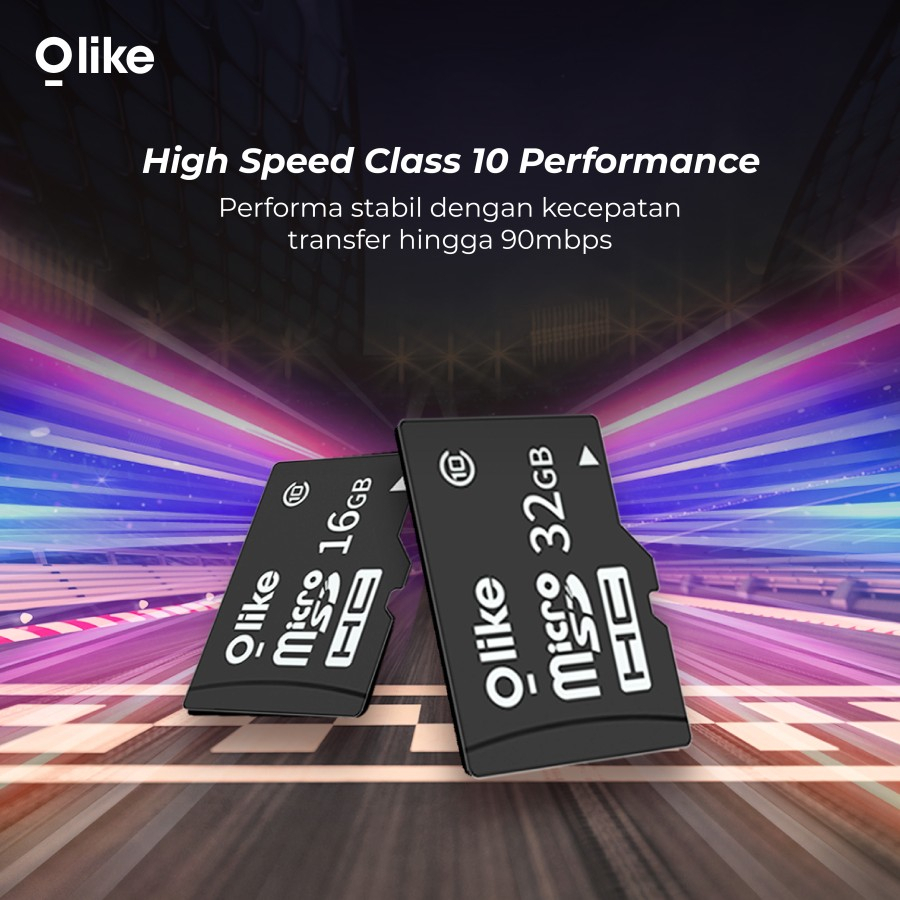 OLIKE MICRO SD MEMORY CARD HIGH SPEED CLASS 10 SPEED UP TO 90MBPS