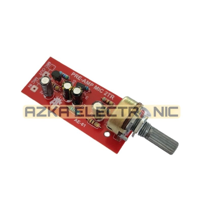 Kit Preamp Mic 2 Tr Transistor