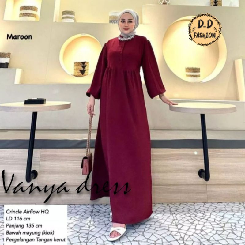 VANYA DRESS WANITA TERBARU