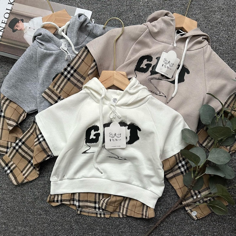 Grit hoodie flanel | jacket hoodie anak