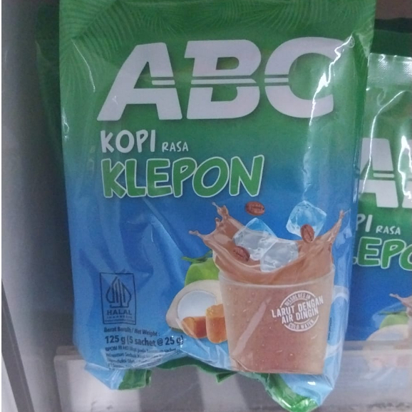 

ABC Kopi Rasa Klepon Pack Isi 5 Saset