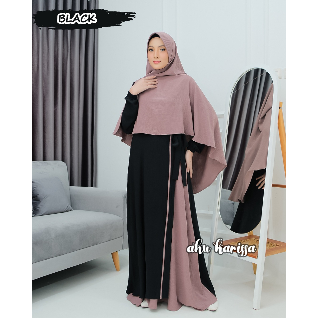 GAMIS TER BARU POLOS  annur set niara selvi liora  firda syari  jilbab khimar Lavina Ori aku karissa