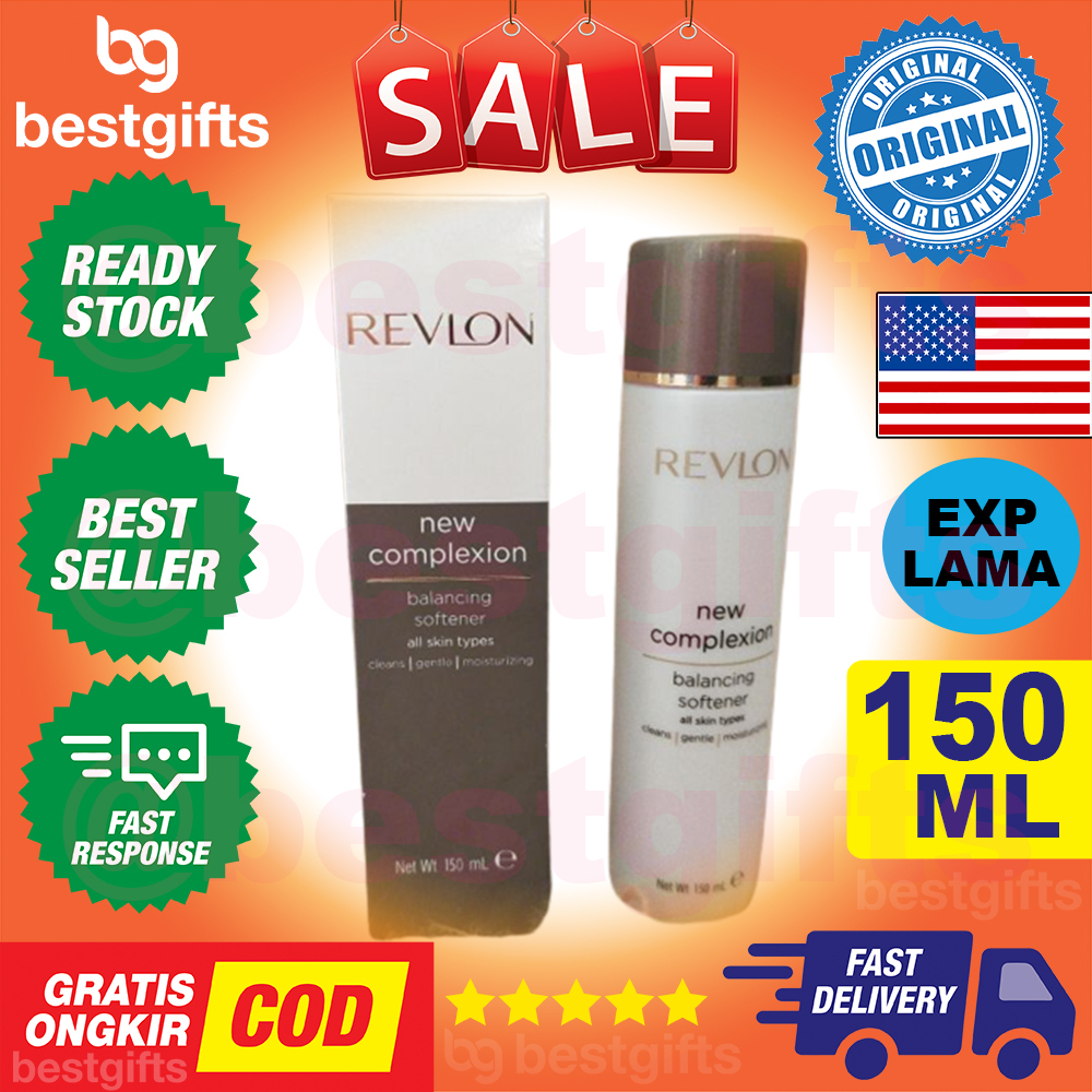 REVLON NEW COMPLEXION BALANCING SOFTENER MEREVITALISASI KULIT CAIRAN PENYEGAR 150 ML