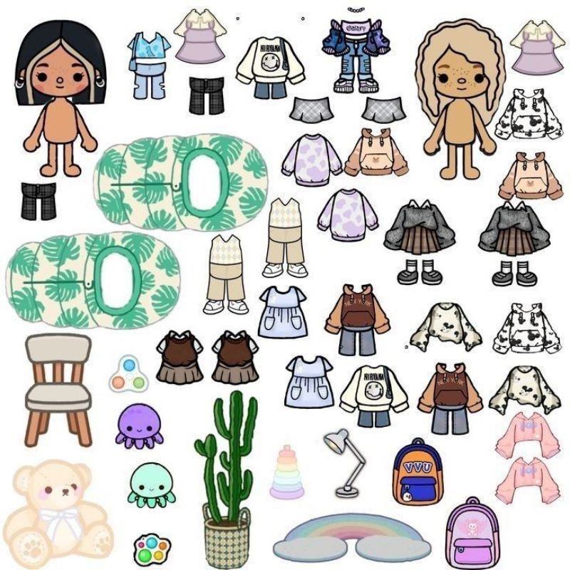 TOCA BOCA / MAINAN EDUKASI / MAINAN KERTAS