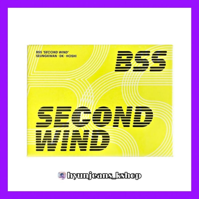 [READY STOCK] BSS (Seungkwan, DK, Hoshi) SEVENTEEN The 1st Single Album - SECOND WIND : FIGHTING (Sp