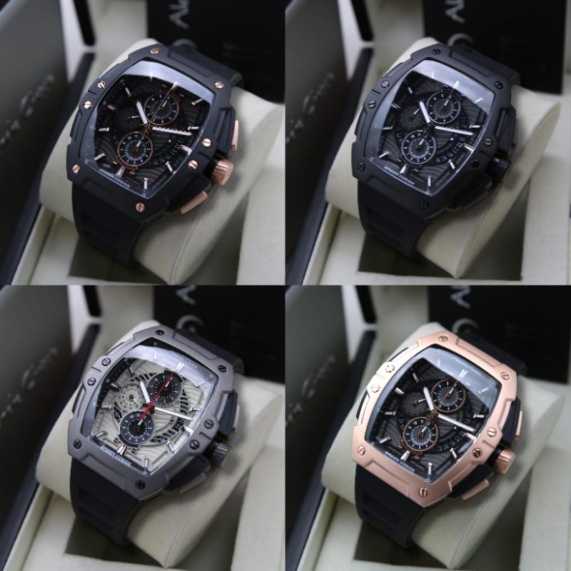 JAM TANGAN PRIA ALEXANDRE CHRISTIE AC6625 / AC 6625 / AC6629 / AC 6629 / AC6628 / AC 6628 RUBBER ORI