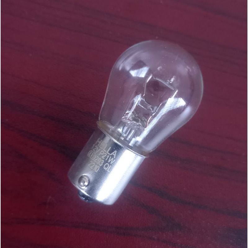 Bohlam lampu sein lampu mundur HELLA P21w 12v atret