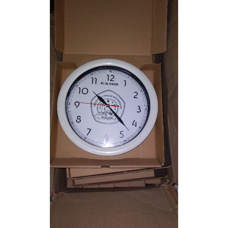 jam dinding custom pakai foto sendiri
