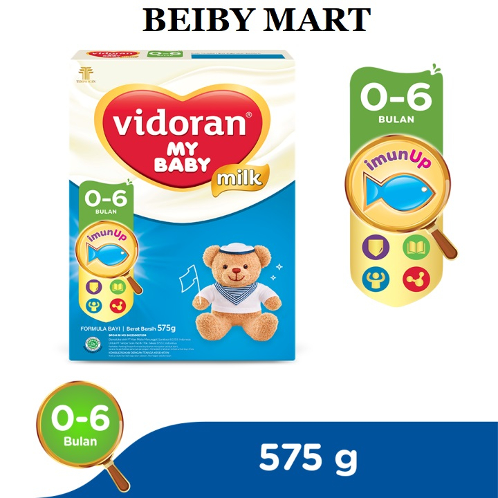 SUSU VIDORAN MY BABY 0-6 BULAN / 6-12 BULAN 575G